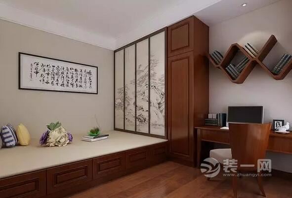 新中式四居装修效果图